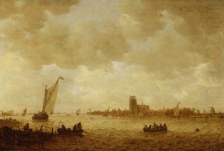 View of Dordrecht, Jan van Goyen